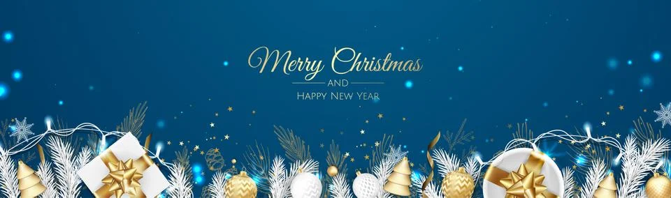 Christmas vector background. Creative design greeting card, banner, poster. Top Stock Illustration