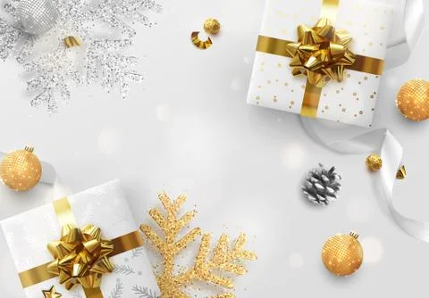 Christmas vector background. Stock Illustration