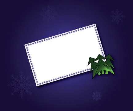 Christmas vector card, background with snowflake. Beautiful illustration wall Stock Illustration