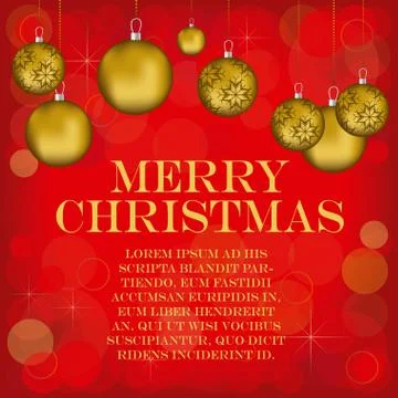 Christmas Vector Design Stock Illustration