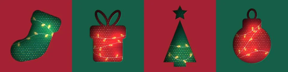 Christmas vector illustration Stock Illustration