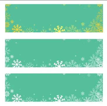Christmas Vector Web Header Banner Stock Illustration