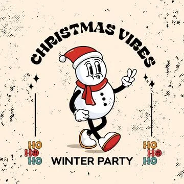 Christmas vibes Stock Illustration