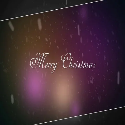 Christmas video card Stock After Effects