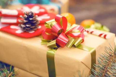Christmas vintage backgrounds Stock Photos