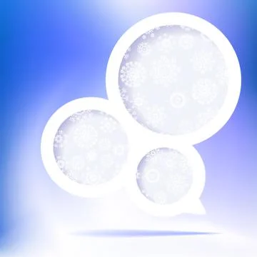 Christmas vintage bubble with baubles.  + EPS8 Stock Illustration