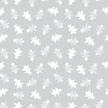 Christmas White Holiday seamless pattern background 스톡 일러스트
