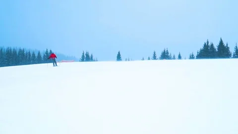 Christmas winter landscape Stock-Footage 74350083
