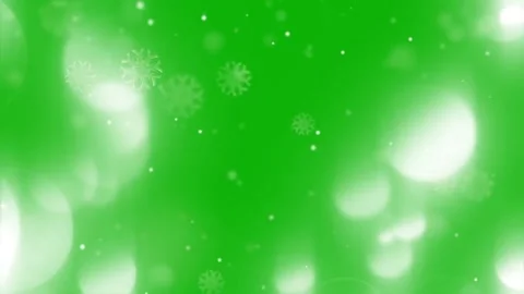 Christmas Winter Snow Falling Green Screen Holiday Overlay Animation Video Stock Footage 322155281
