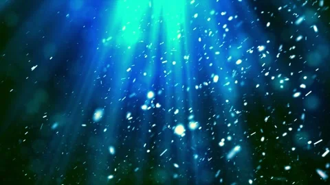 Christmas Winter Snow Heavenly Rays Background 4 Stock Footage 252374082