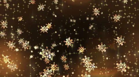 Christmas Winter Snowflakes Background Stock Footage 44520681