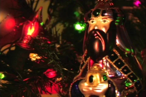 CHRISTMAS WISE MAN 3 Stock Footage 90203