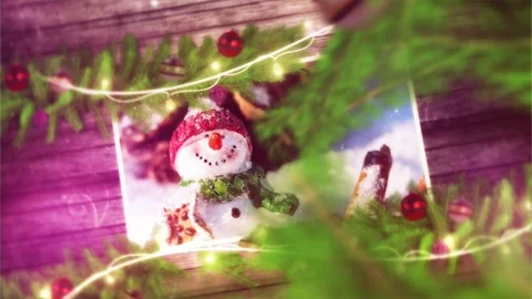 Christmas Wishes And Greetings 스톡 After Effects