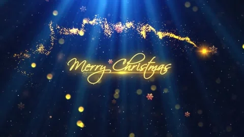 Christmas Wishes Titles Stock After Effects