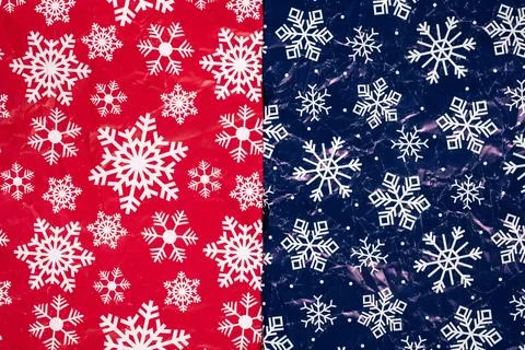 Christmas Wrapping Papers Background Foto stock