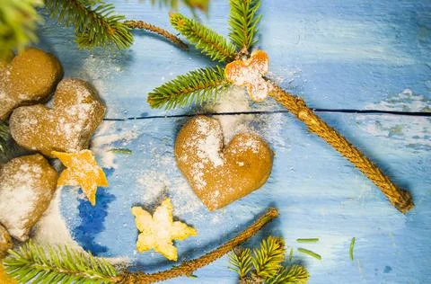 Christmas wreath  background Фото