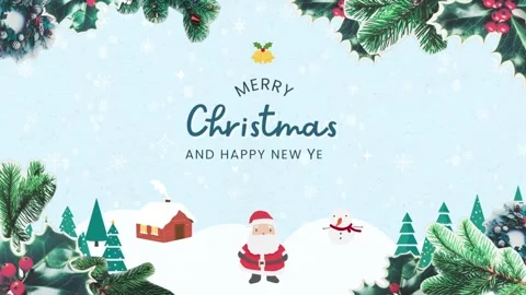 Christmas Wreath Frames | After Effects Stock After Effects