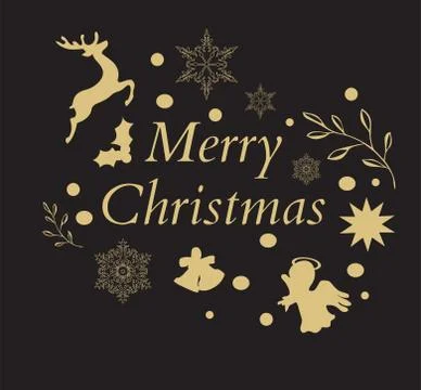 Christmas Wreath Vector Stock Illustration