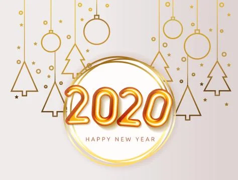 Christmas_tree_121 Stock Illustration