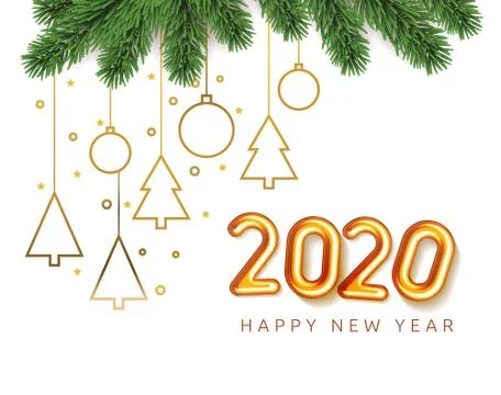 Christmas_tree_121 Stock Illustration