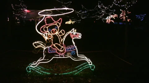 ChristmasCowboyBear Stock Footage 301585