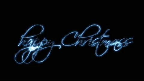 Christmass greeting text in motion Stock Footage 166171232
