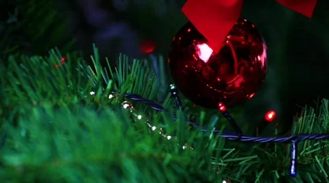 Christmass toy on tree HDV Stock Footage 569874