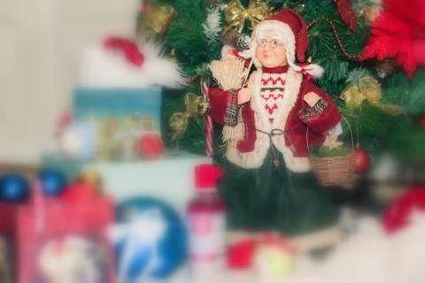 Christmass tree decorations Stock Photos