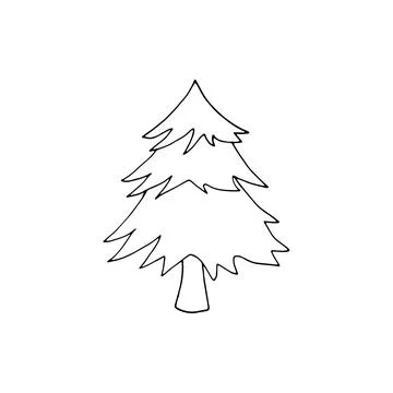 Christmass tree Stock Illustration