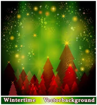 Christmassy background Stock Illustration