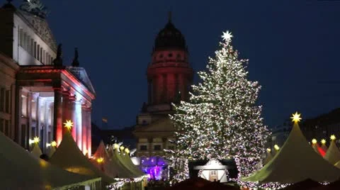 Christmassy Berlin, Germany Stock Footage 18188532