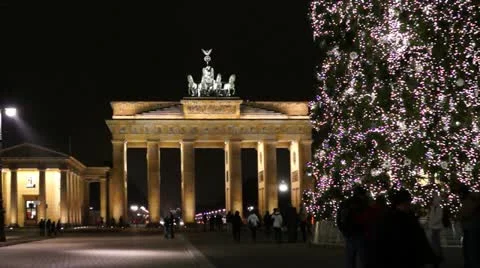 Christmassy Berlin, Germany Stock Footage 18189397