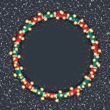 Christmaswreath Stock Illustration