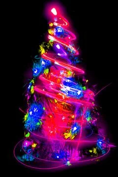 Christmas(xmas) tree Stock Illustration
