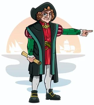 Christopher Columbus イラスト素材