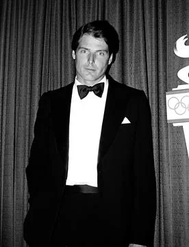 Christopher Reeve at the March of Dimes Olympic Gala, 1984 Credit: Ron Wolfson / Stock Photos