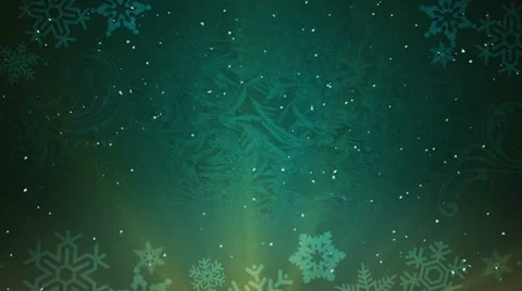 Christsmas Background Snow Blue Stock Footage 12672965