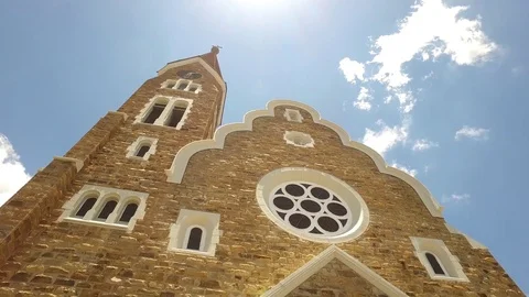 Christuskirche, Windhoek Stock Footage 83236180