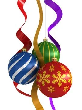 Chritmas balls Stock Illustration