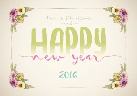 Chritmas Message Stock Illustration