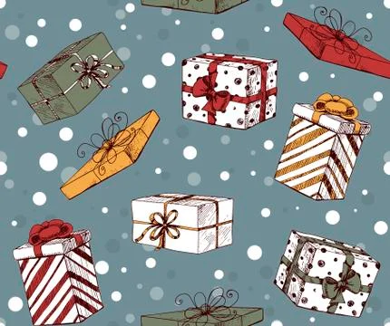 Chritmas pattern Stock Illustration