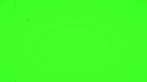 Chroma key green screen background with digital glitch distortion lines. Fl.. Stock Footage 344890358