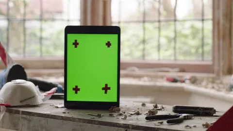 Chroma key phone Stock Footage 128461177