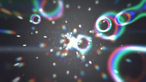 Chromatic Aberration - 2 loops Stock Footage 68352011