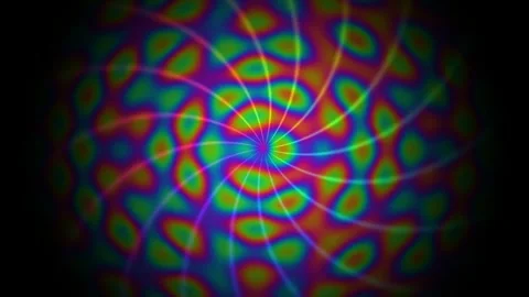 Chromatic Aberration Texture Loop  Chromatic aberration Stock Footage 342352954