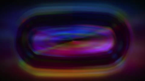 Chromatic Capsule Light Abstract Background Seamless Loop Vídeo Stock 343115067