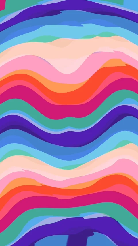 Chromatic Cascade. Video stock 272710588