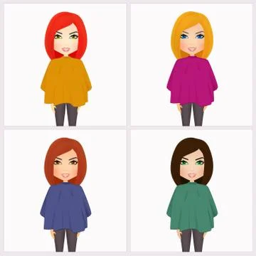 Chromatic colors analysis Stock Illustration