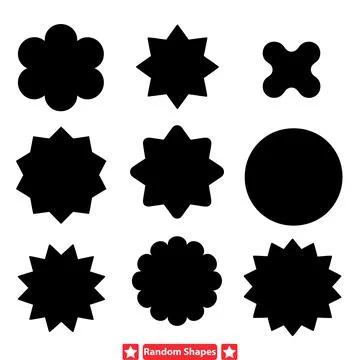 Chromatic Geometry Showcase  Colorful Vector Designs for Vivid and Eye catc.. Illustrazione stock