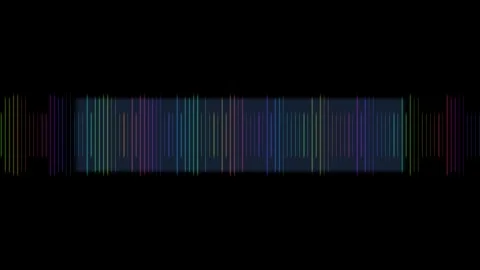 Chromatic Glitch Title Transition Seamless Loop Stock Footage 341818384